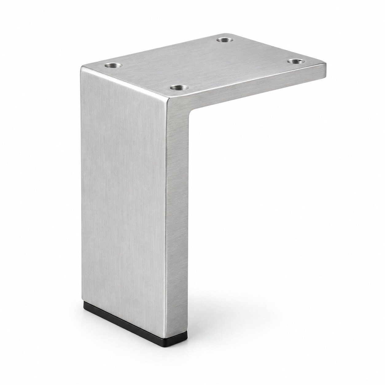 Aluminum L-profile sofa leg