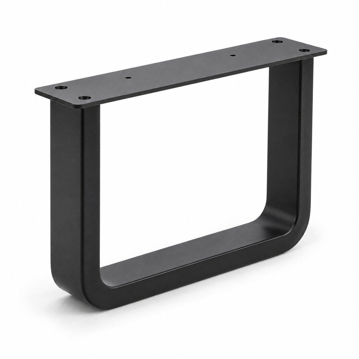 Black sled sofa leg