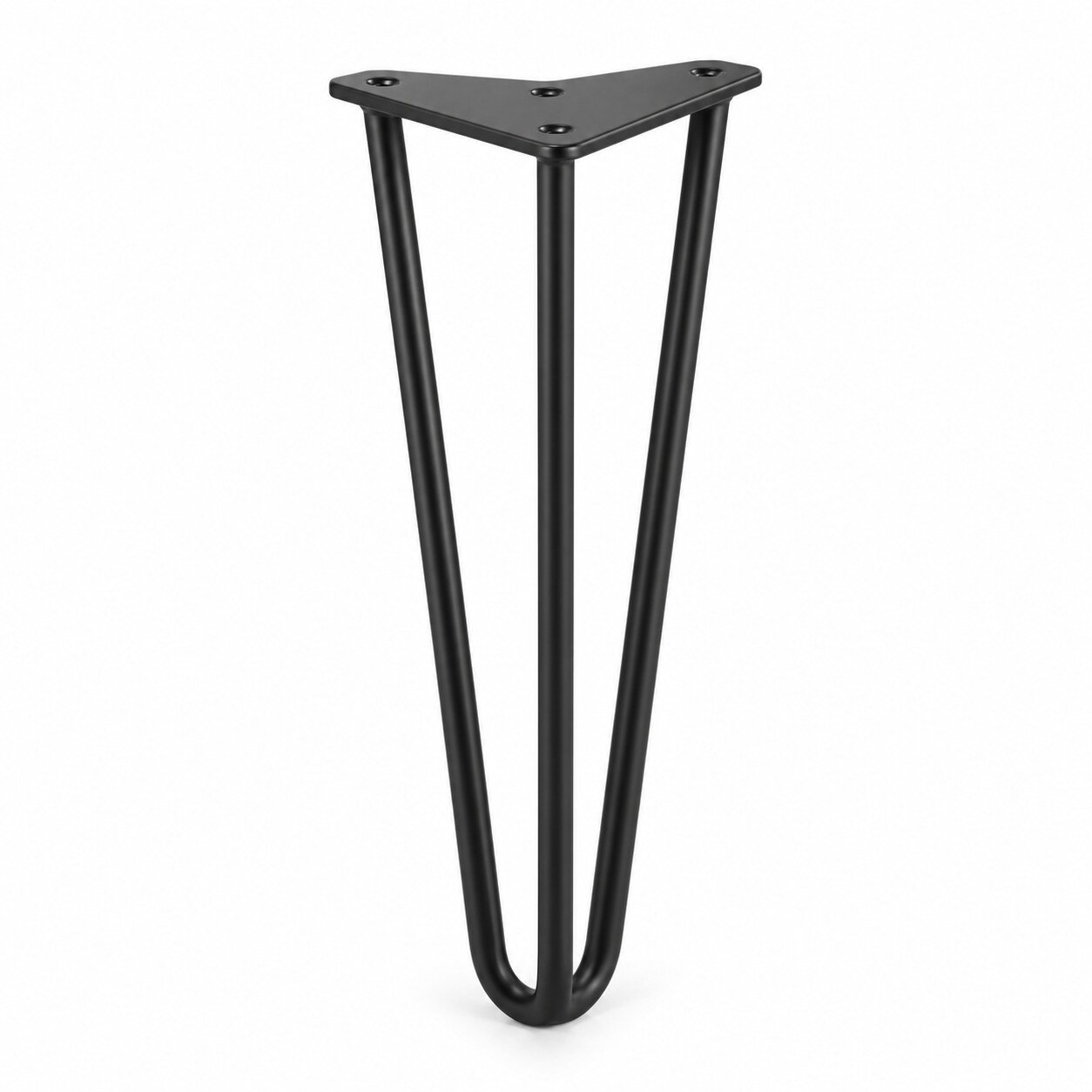 Black hairpin table leg